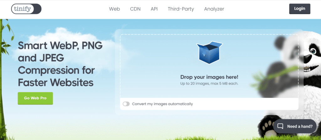 TinyPNG (Image Optimization Tool)