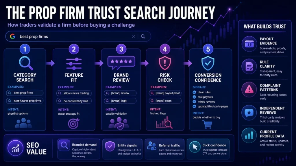 the prop firm trust search journey