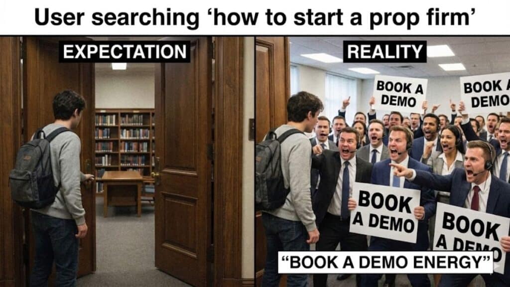 how to start a prop firm expectation vs reality